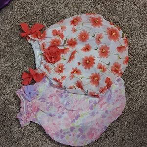 Summer balloon onsies